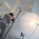 アステリスク - マンゴーパフェのスチール撮影中。'14 6月中旬