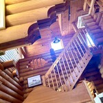 人と木 - 素敵なログハウスです★