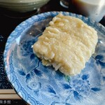 ヨコクラうどん - 高野豆腐天