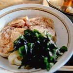 ヨコクラうどん - 鶏チャー