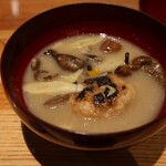 早苗饗 - 「山の恵み」栃の実　ナラタケ　根曲がり竹