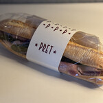 Pret a manger - ハムバターサンドイッチ