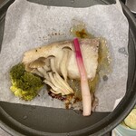 亀の井ホテル 大洗 - 寒鰤陶板焼　塩だれ