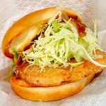 モスバーガー - 料理写真:レモンを絞っていただきました。