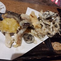 柳家 - キノコの天ぷら