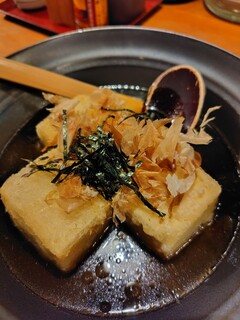 居食庵 えにしや - 「揚げ出し豆腐」@700