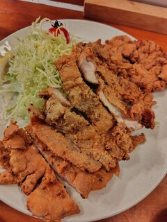 居食庵 えにしや - えにしや名物「山賊焼」@1200 です