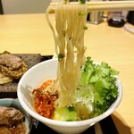 石焼ステーキ 贅 - 冷麺