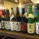 Honkaku Yakitori Daimi U Hete - お客様に来て頂けるからこそ新鮮な日本酒を多銘柄取り揃える事が出来ます。