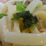 つるまるGee - 20140625の　水スペは　肉山かけカラフルうどん