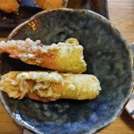 トヨタアジフライ - ちくわの磯辺揚げ