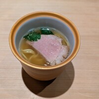 博多 鮨 桃の木 - 地鶏素麺