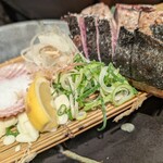 土佐清水ワールド - 薬味とのマッチングも良