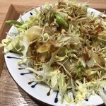 とんかつ 黒田 - おかわり自由のキャベツ