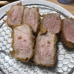 とんかつ 黒田 - 黒豚のヒレカツ