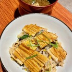 和食 浜木綿 - 穴子蒸し寿司@2,200