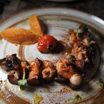 BROWNSTONE Tapas Bar GINZA - タコのソテー スパイシーマッシュ添え