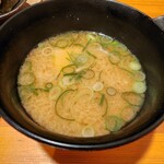 旬菜居酒屋 凛 - 味噌汁