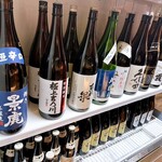 海鮮ブッフェダイニング 銀座八芳 - 日本酒コーナー