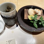 285069443 - ヒレ酒　　白子焼き
