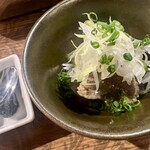 焼肉うしどし - 茹でタン　柚子胡椒