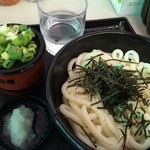 四国うどん - ざるうどん 全体