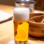プロカンジャンケジャン - 2025.2 アサヒプレミアム生ビール熟撰（中 630円）