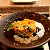 和食 清水 - ⚫天ぷら茶漬け　小海老のかき揚げ