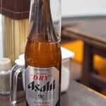 赤坂一龍 - 2025.2 瓶ビール（630円）アサヒスーパードライ中瓶