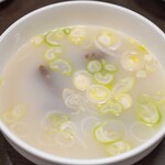 赤坂一龍 - 2025.2 雪濃湯（1,950円）ソルロンタン