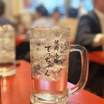 焼肉 冷麺 てっちゃん - メガチュウハイ