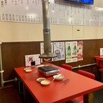 焼肉 冷麺 てっちゃん - 内観