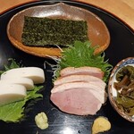 虎ノ門 元禄 - 酒肴4点盛り