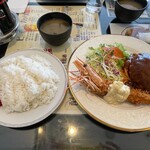 グリルショップ やの - 特別ランチライス大