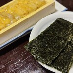 とっくりや - 生うにと海苔