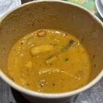 カレーや デッカオ - イカのスパイシーカレー