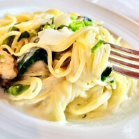 パパミラノ 阪急グランドビル店 - 牡蠣と蕪のパスタ