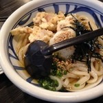 かしわおろしぶっかけ