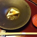 祇園 東山 つじ華 - とうもろこしの豆腐