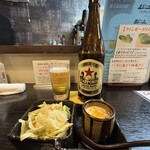 本気炭火焼鶏 きざし - 赤星スタート！