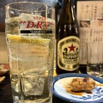 本気炭火焼鶏 きざし - 生搾りサワー　レモン