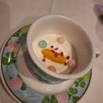 モナリザ - 季節のフルーツスープ、、デザートですか？って感じ。おいし～。