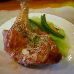 グローブ デュ モンド - 鶏のモモ肉のロースト