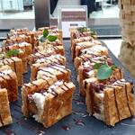 レストラン ファインテラス - チョコバナナミルフィーユ