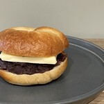 託児所カフェ ミンティッドマム - あんバターベーグル