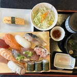 寿司ダイニング 福円 - 握り1.5人前