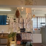 定食カフェ 白 - その日のメニュー。夜もきたいなあ。