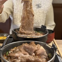 黄金出汁しゃぶと江戸前寿司 肉のあさつ 梅田お初天神店 - 