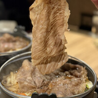 黄金出汁しゃぶと江戸前寿司 肉のあさつ 梅田お初天神店 - 