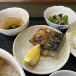 ささら - かぶ旨煮 サバ塩焼き 小松菜おひたし